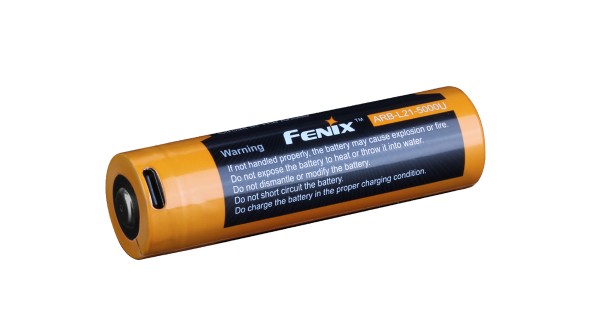 Fenix 21700 5000mAh USB (Li-Ion)