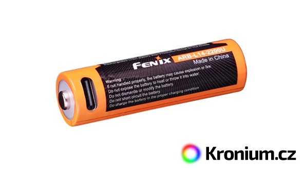 Dobíjecí USB AA baterie Fenix ARB-L14-2200U