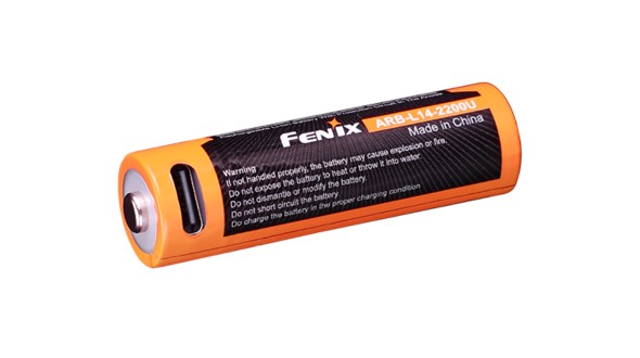 Dobíjecí USB-C AA baterie Fenix 2200 mAh 1 ks