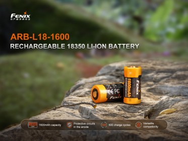 Dobíjecí baterie Fenix 18350 1600 mAh (Li-Ion)